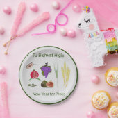 Tu Bishvat Papieren Bordje (Feest)