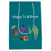 Tu B'Shvat Medium Cadeauzakje (Achterkant)