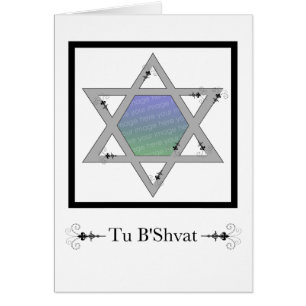 Tu B'Shvat! : ster van david-fotokaart