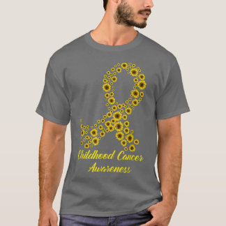 Tu Childhood Cancer Awareness Month Costume Yellow T-shirt