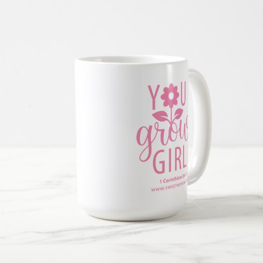 Tu Crois, Fille ! Mug (Devant droit)
