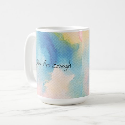 "Tu en as assez" Mug (Devant gauche)
