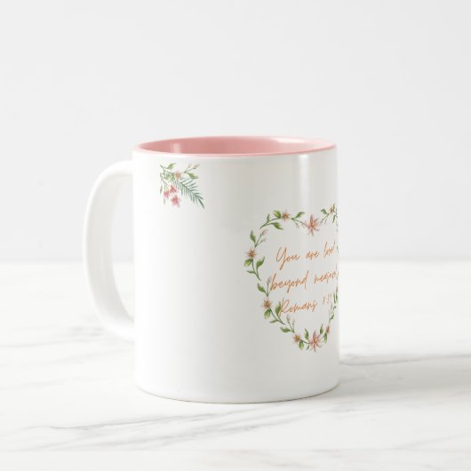 Tu es aimé Mug (Devant gauche)