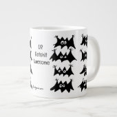 Tu Es Batshit Un Super Café Mug (Devant droit)
