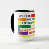 Tu Es Bienvenue Mug (Devant gauche)