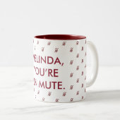 Tu es en route| Mug de cadeaux de nom personnalisé (Devant droit)