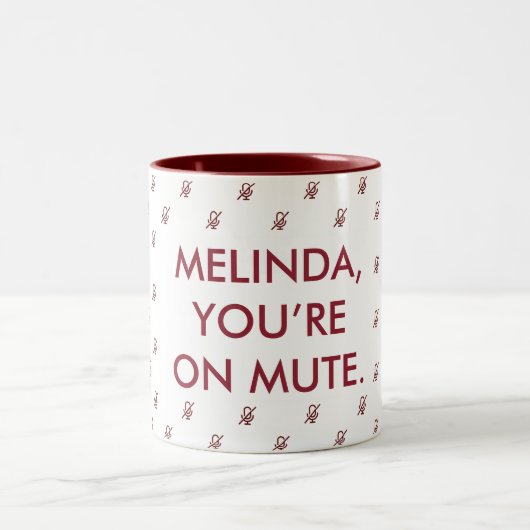Tu es en route| Mug de cadeaux de nom personnalisé (Centre)