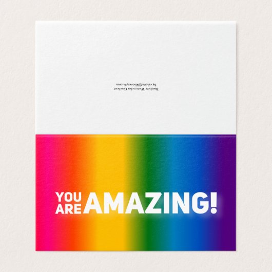 Tu Es Extraordinaire ! (Outside Unfolded)