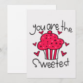 tu es la carte de la Saint-Valentin la plus douce (Devant / Derrière)