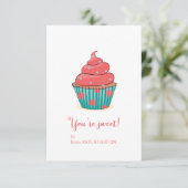 Tu es la carte de Saint Valentin de Cupcake (Debout devant)