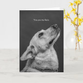 Tu es ma carte de héros (Fleur jaune)