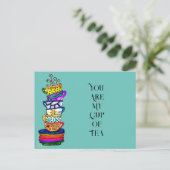 Tu Es Ma Carte Postale Tasse De Thé (Debout devant)