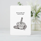 Tu Es Ma Correspondance Parfaite, Carte Plat (Debout devant)