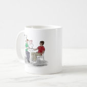 "Tu es ma coupe de thé" Mug (Devant gauche)