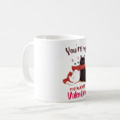 Tu es ma Meow Valentine Cat Mug (Devant gauche)