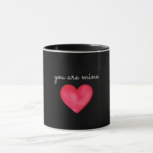 tu es ma tasse à thème noir (Centre)