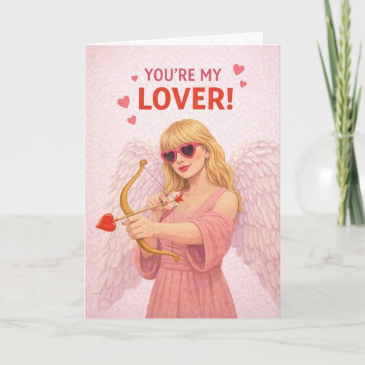 💘 Tu es mon amant ! – Carte de la Saint-Valentin (Devant)