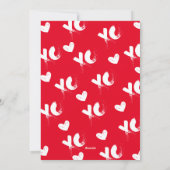 Tu es mon amour Carte de la Saint-Valentin avec ph (Dos)