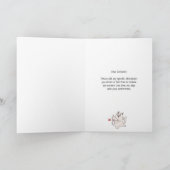 Tu es mon meilleur ami Carte pliée de la Saint-Val (Intérieur)