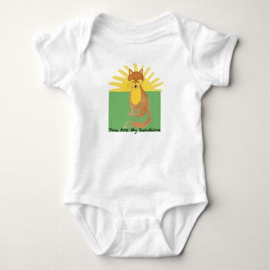 Tu es mon soleil. Body bébé. Vêtements bébé (Devant)