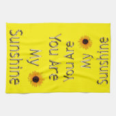 Tu Es Mon Soleil, Serviette De Thé (Horizontal)