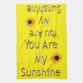 Tu Es Mon Soleil, Serviette De Thé (Vertical)