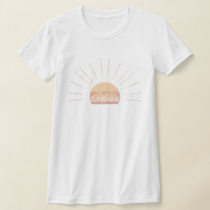 Tu es mon soleil T-shirt graphique pour femmes S