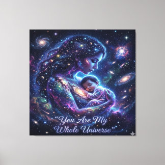Tu es mon univers tout entier - Toile imprimée