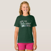 Tu es Pawsome ! T-shirt (Devant entier)