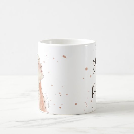 Tu es Precious Mug | Blanc et éclat (Centre)