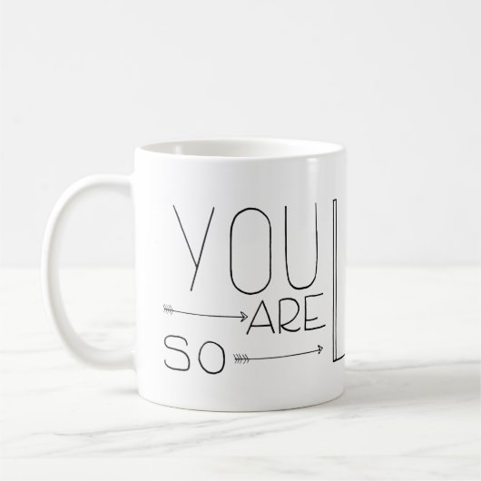 Tu Es Si Amoureux Mug (Gauche)
