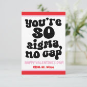 Tu es si Sigma, pas de casquette ! Carte de la Sai (Debout devant)