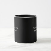 Tu es trop proche de Combo Mug (Centre)