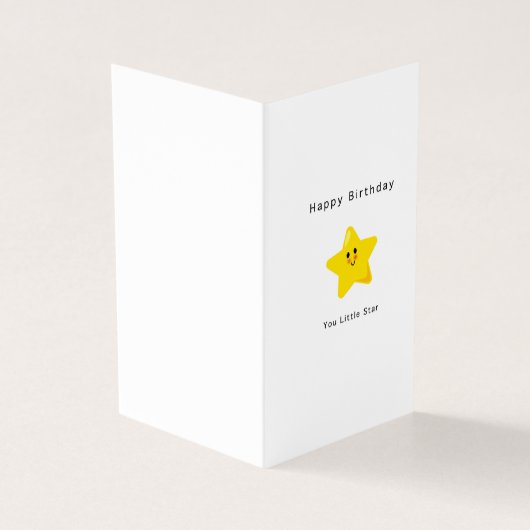 Tu es une carte d'anniversaire étoilée (Outside)