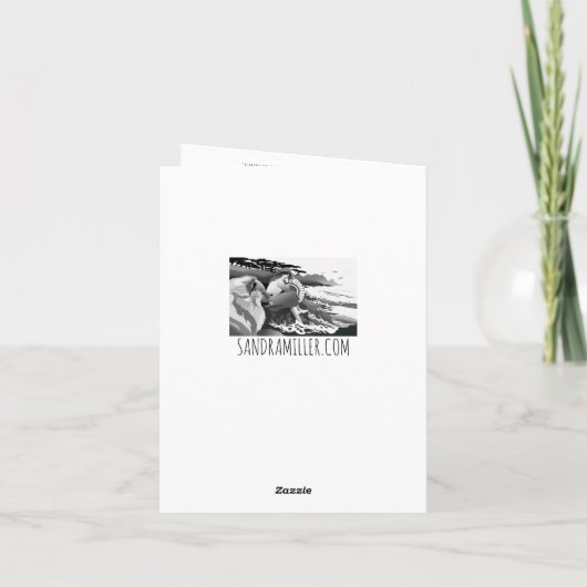 TU FAIS DE MON COEUR ALLER BLER - Cartes d'art lap (Dos)