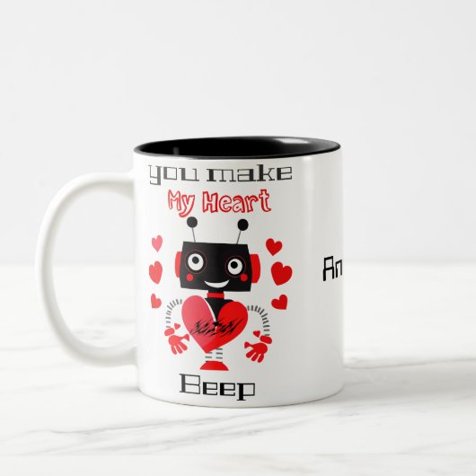 Tu fais de mon Coeur une Mug Beep (Gauche)