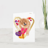 TU FAIS MON COEUR ALLER BLER - Cartes d'art Chow (Devant)