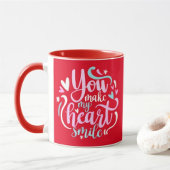 Tu fais sourire mon coeur de café Mug