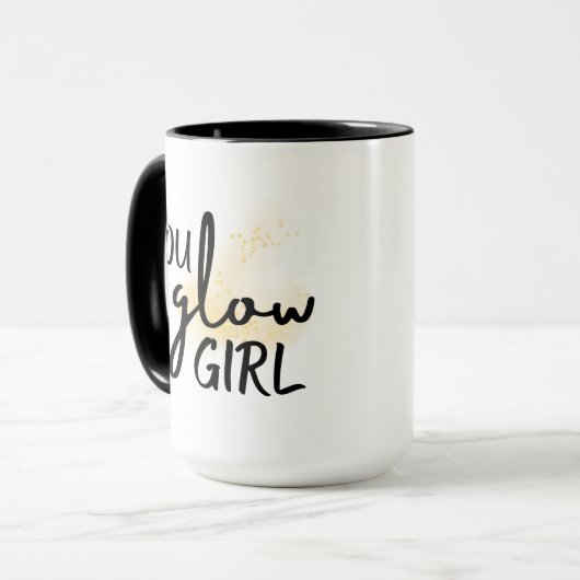 Tu Glow Girl Mug (Devant gauche)