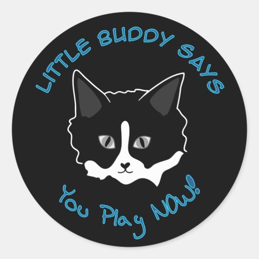 Tu Joues Maintenant ! Autocollant (Devant)