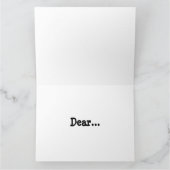 TU LE MÉRITES ! ! ! CARTE (Intérieur)