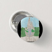 Tu Long Academy (met name_chinese) Ronde Button 3,2 Cm (Voorkant /achterkant)