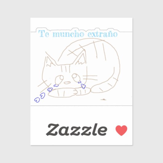 tu manques ton autocollant (Feuille)