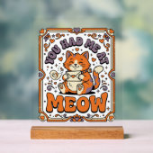 Tu M'as Eu À Miaou Chat Saint-Valentin Amour Vinta (Neutre)