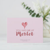 Tu m'as eu au Merci de Merlot Valentine (Debout devant)