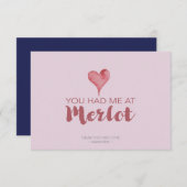 Tu m'as eu au Merci de Merlot Valentine (Devant / Derrière)