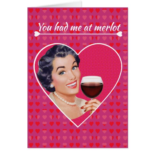 Tu m'as eu au Merlot. (Devant)