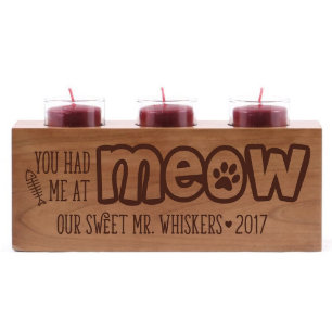 Tu M'As Eu Chez Meow Cherry Wood Candle