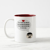 Tu M'As Eu De Hello Binary Mug (Gauche)