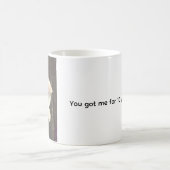 Tu m'as eu pendant 10 ans ! Mug de café d'annivers (Centre)